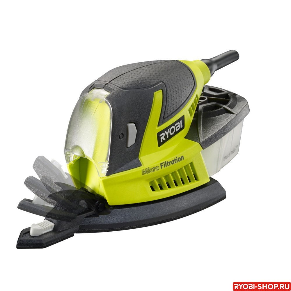 Машина дельташлифовальная электрическая Ryobi RPS100-S 5133002902 -  Шлифовальные машины в фирменном магазине RYOBI