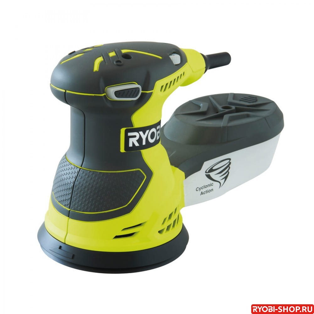 Машина шлифовальная эксцентриковая электрическая Ryobi ROS300 5133001144 - Шлифовальные  машины в фирменном магазине RYOBI