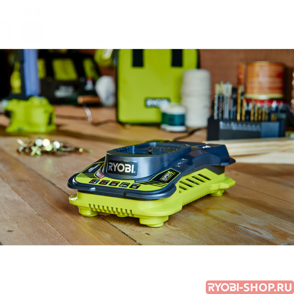 Ryobi one+ 18v super fast charger hotsell