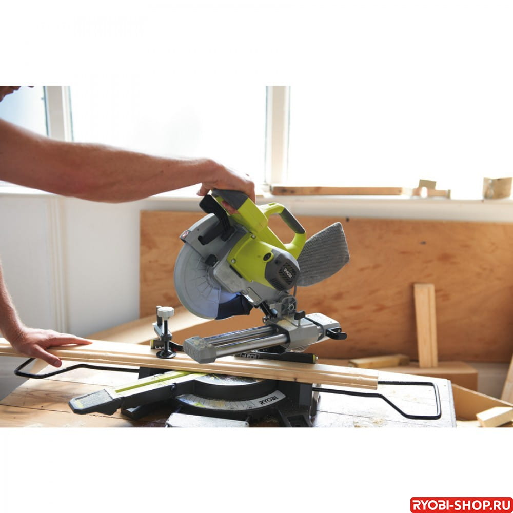 Пила торцовая электрическая Ryobi EMS216L-LSG 5133002365 - Торцовочные ...