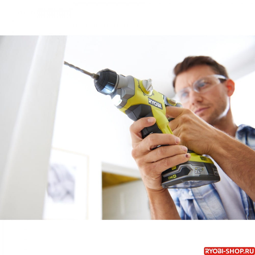 Перфоратор аккумуляторный Ryobi R18SDS-0 ONE+ 5133002305 - Перфораторы ...