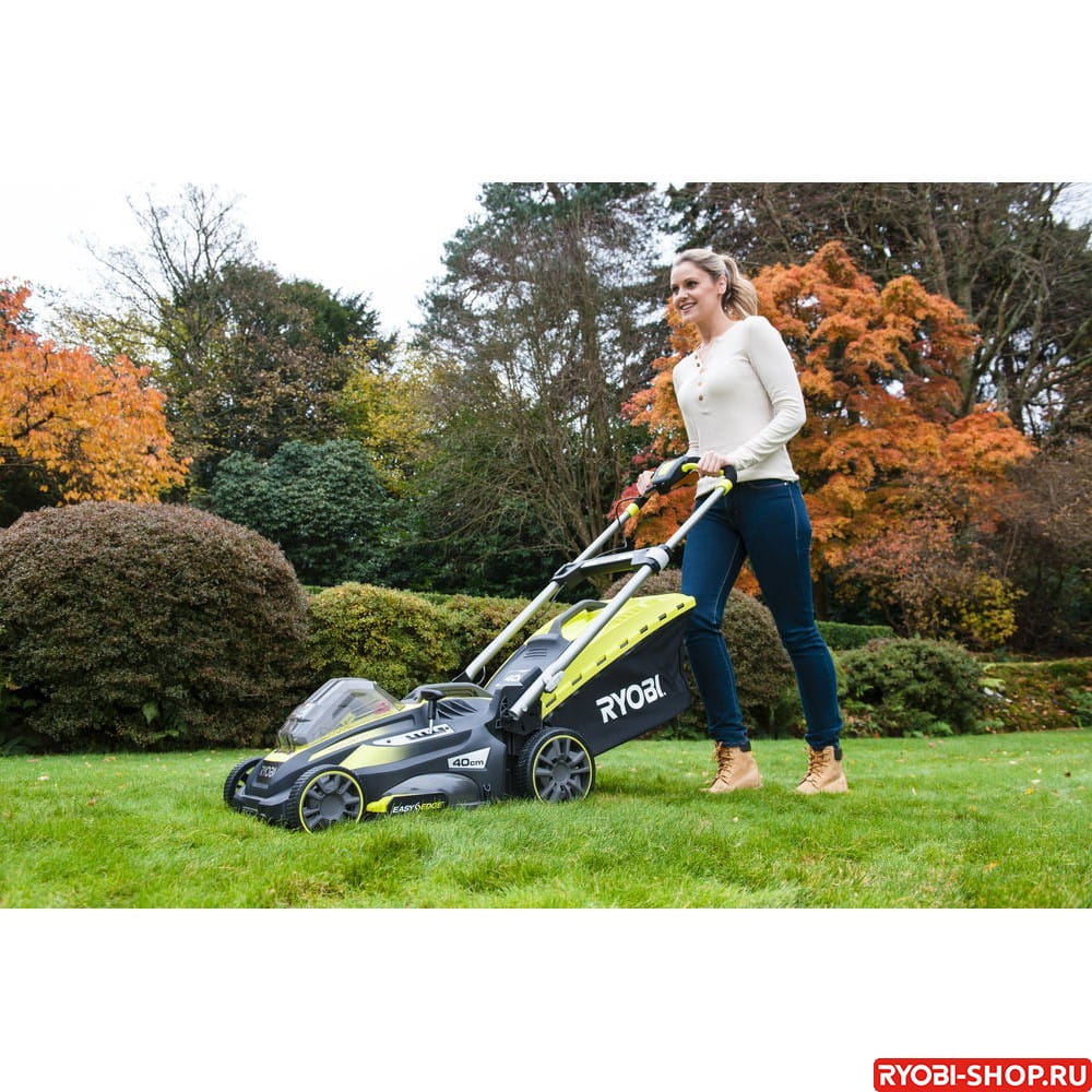 Газонокосилка аккумуляторная Ryobi RLM36X41H50P 5133002809 ...