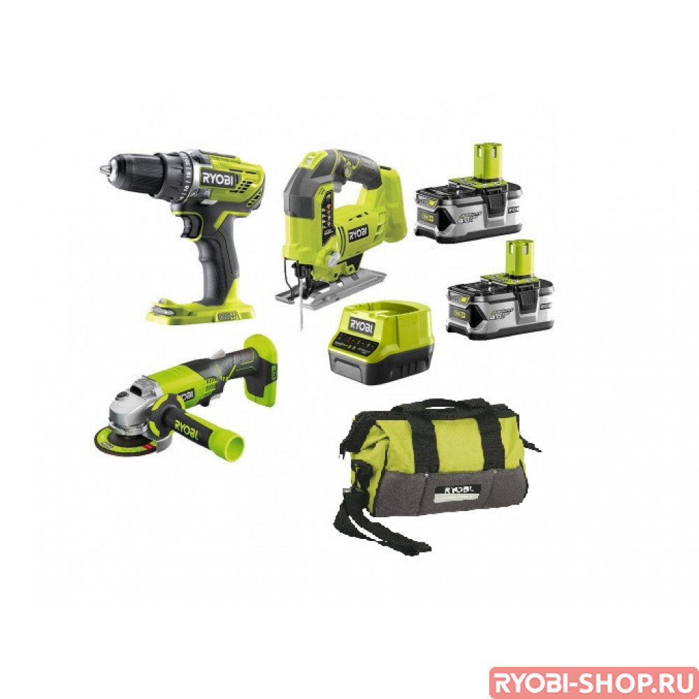 Набор инструментов Ryobi R18CK3C-LL99S ONE+ 5133002403 - Наборы инструментов  в фирменном магазине RYOBI