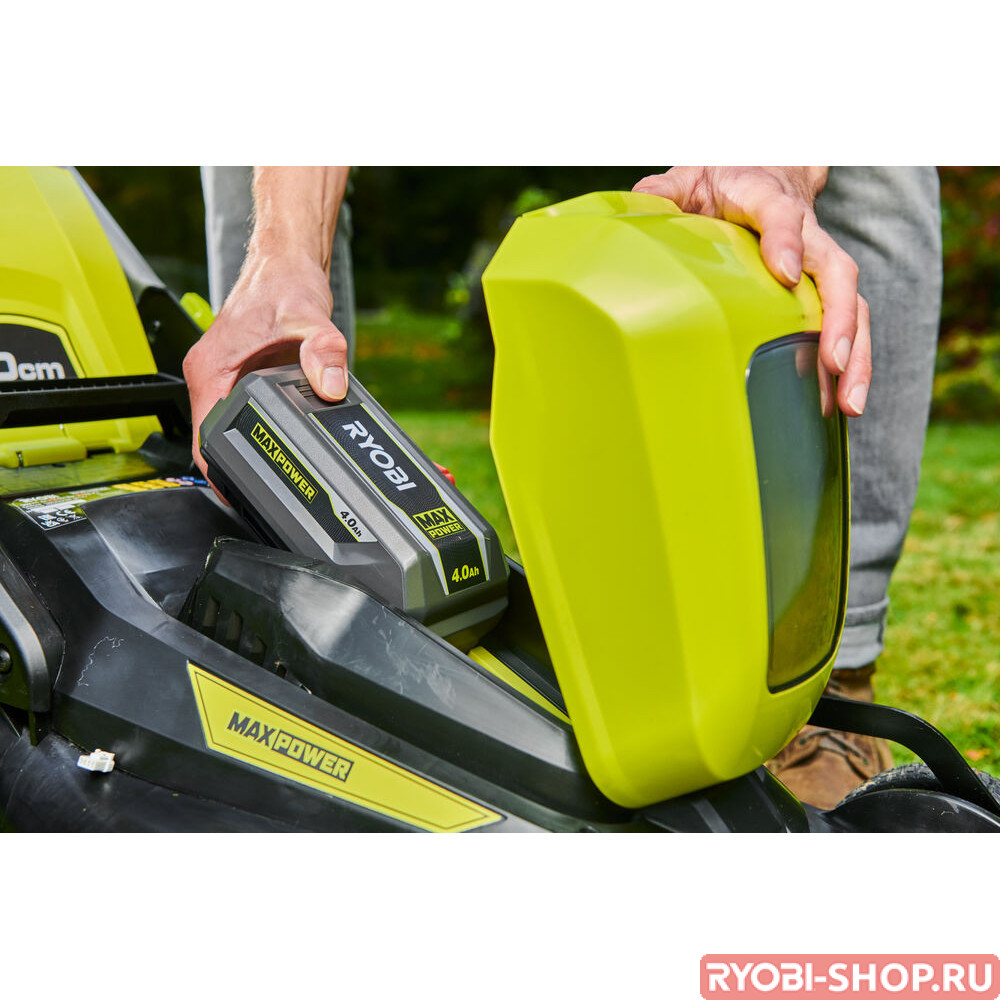 Газонокосилка аккумуляторная Ryobi RY36LM40A-0 5133005591 ...