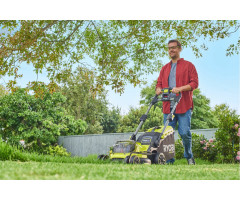Бесщеточная газонокосилка Ryobi ONE+ 18В RY18LMX40B-240