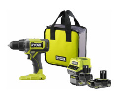 Дрель-шуруповерт Ryobi 18В RDD18-2C20S