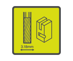 Насадка для прямошлифмашины Ryobi RAR107 3.18х3.2 мм