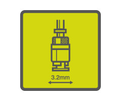 Насадка для прямошлифмашины Ryobi RAR902 3.2 мм