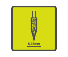 Насадка для прямошлифмашины Ryobi RAR706 5.75х3.2 мм