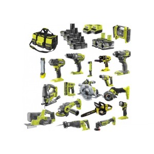 Набор инструментов Big  Mega Set  Ryobi R18CK19-LL525S ONE +