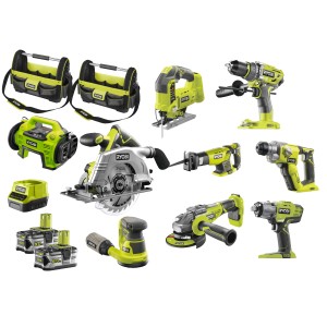 Набор инструментов Ryobi Mega Set R18CK9-LL525S ONE +