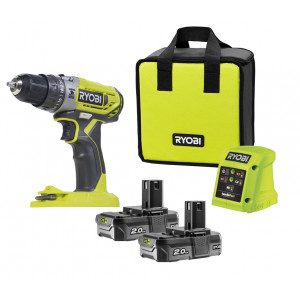 Дрель-шуруповерт ударная аккумуляторная Ryobi R18PD2-220S ONE+