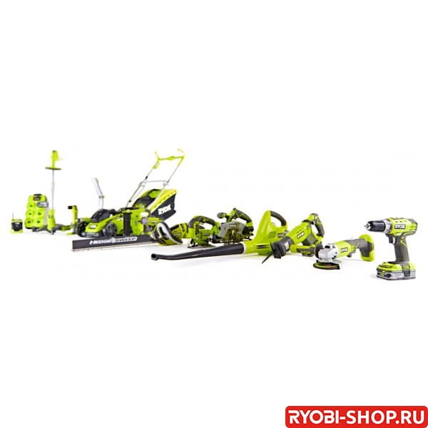 Электроинструменты в фирменном магазине Ryobi