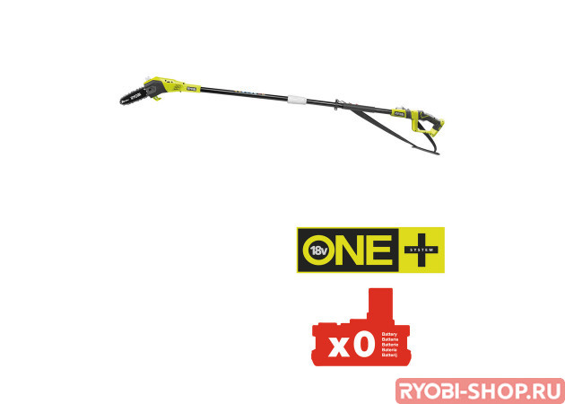 Кусторез высотный аккумуляторный Ryobi OPP1820-0 OPP1820-0 5133001250 в фирменном магазине Ryobi