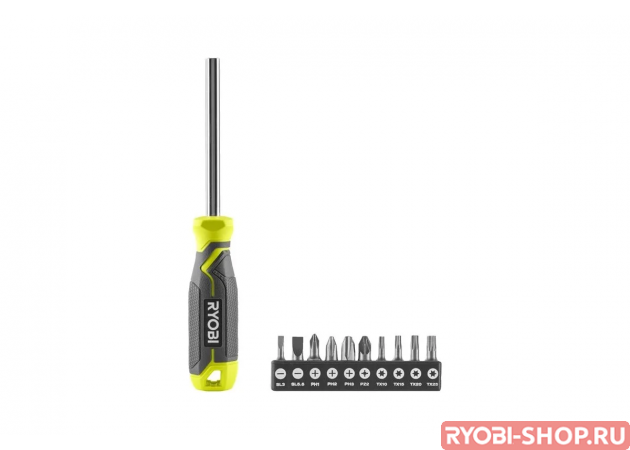 Отвертка со сменными битами Ryobi RHSDSM11PC