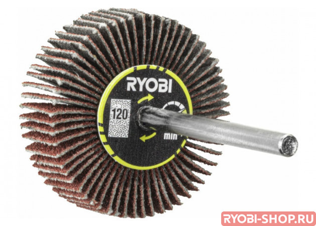 Насадка для прямошлифмашины Ryobi RAR605 30х3.2 мм, Р120