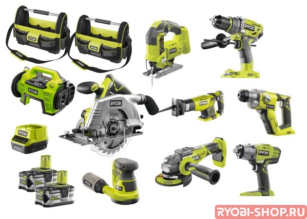 R18CK9-LL525S ONE + 5133002777 в фирменном магазине Ryobi