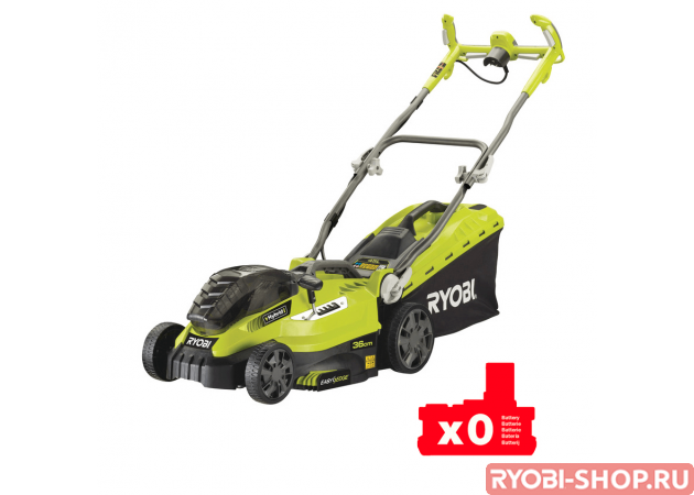 Газонокосилка гибридная аккумуляторная Ryobi OLM1834H-0 OLM1834H-0 5133002369 в фирменном магазине Ryobi