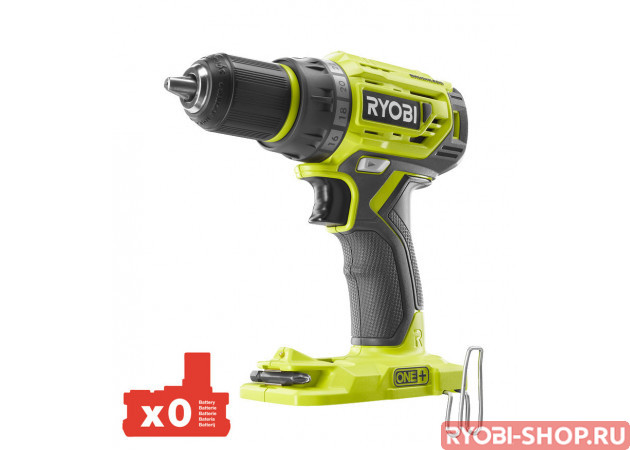 Дрель-шуруповерт аккумуляторная Ryobi R18DD7-0 ONE+ R18DD7-0 ONE+ 5133004532 в фирменном магазине Ryobi