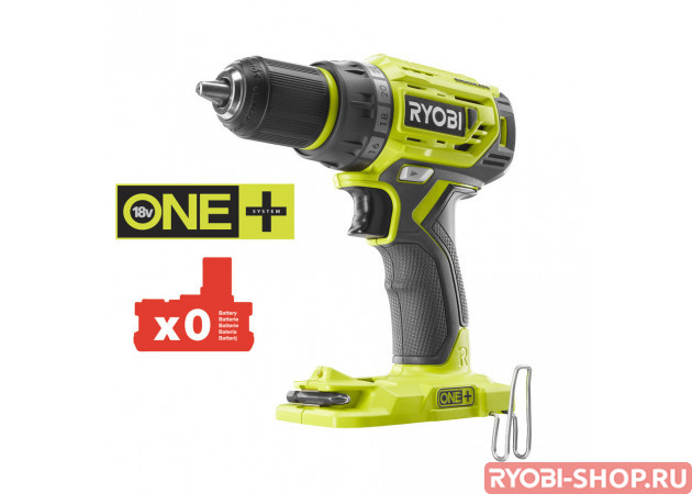 Дрель-шуруповерт аккумуляторная Ryobi R18DD7-0 ONE+ R18DD7-0 ONE+ 5133004532 в фирменном магазине Ryobi