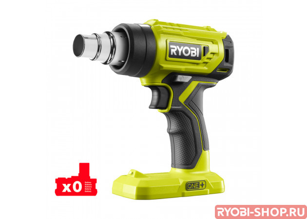 Фен промышленный аккумуляторный Ryobi R18HG-0 ONE+ R18HG-0 ONE+ 5133004423 в фирменном магазине Ryobi