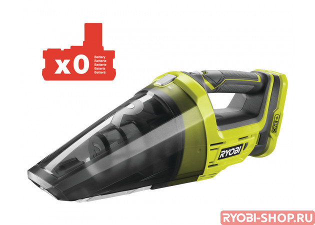 Пылесос ручной аккумуляторный Ryobi R18HV-0 ONE+ R18HV-0 ONE+ 5133003834 в фирменном магазине Ryobi