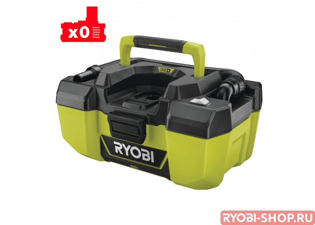 Пылесос технический Ryobi R18PV-0 ONE+ R18PV-0 ONE+ 5133003786 в фирменном магазине Ryobi